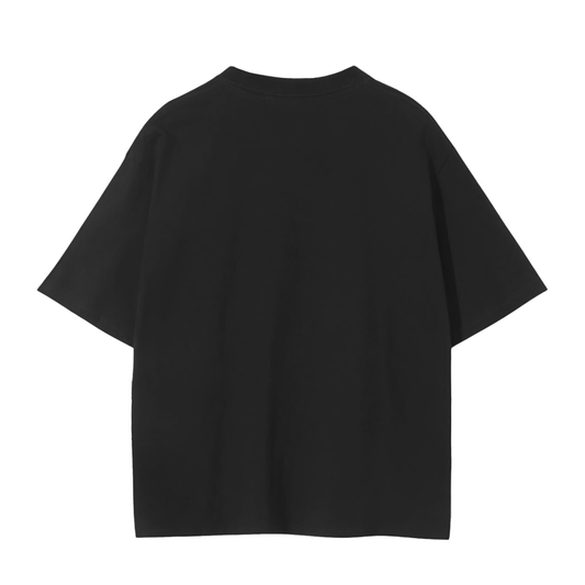 Coloured T Shirt- BLACK