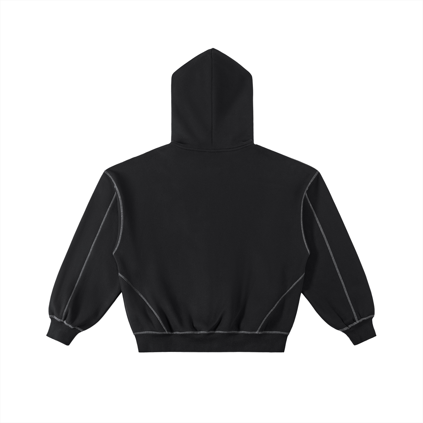 Contrast Zip Up