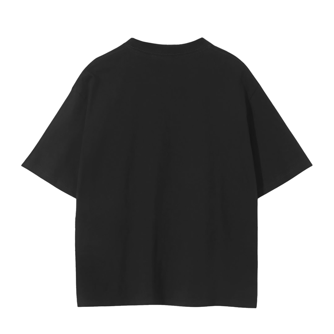 Coloured T Shirt- BLACK