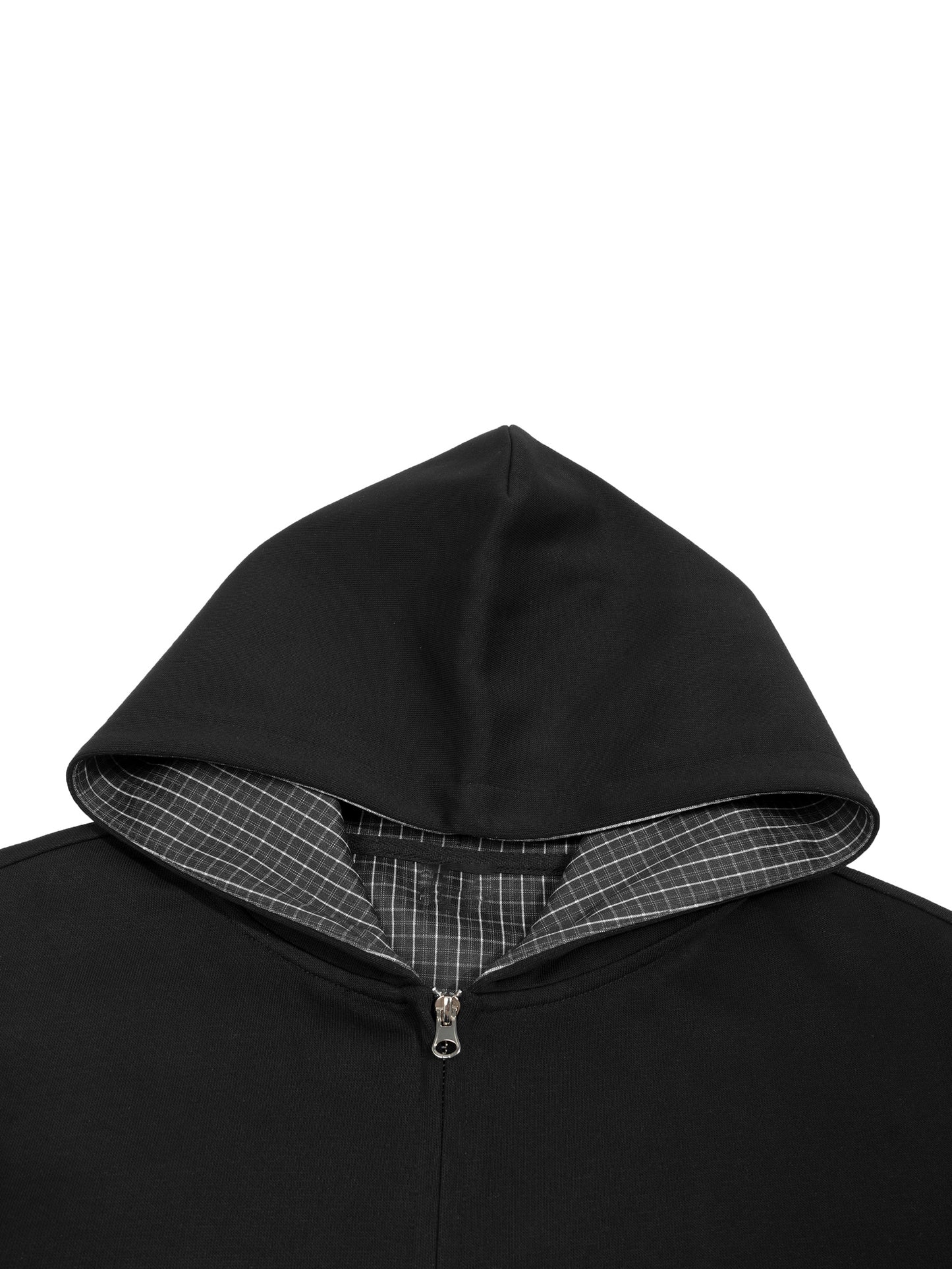Boxy Zip-Up Hoodie